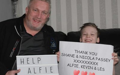 Alfie Gets Boost From Dudley- West/Midlands