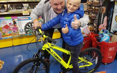 Lewis Gets Early 7th Birthday Surprise From Charity