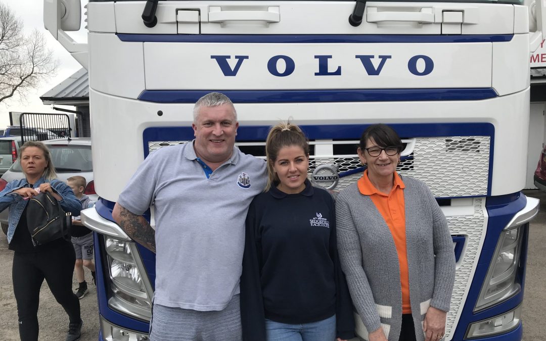 CHARITY TRUCK SHOW RAISES £1,325.00 TO HELP ADULTS AND CHILDREN WITH LIFE THREATENING ILLNESESS.