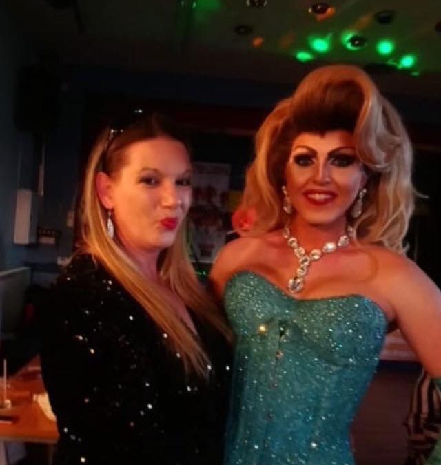 Miss Tess Tickle Show Helps Raise £525.00 on Drag Show Evening.