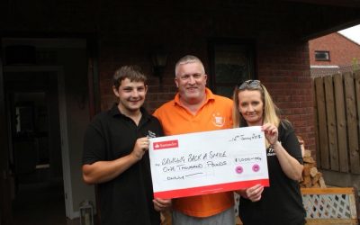 THIRSK TRUCK GATHERING OFFICIALS DONATE £1,000.00 TO HELP BOOST CHARITY FUNDS