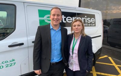 ENTERPRISING MOVE FROM LOCAL HIRE COMPANY AS FREE HIRE VAN DONATED TO FERRY CHILDRENS  CHRISTMAS SURPRISES