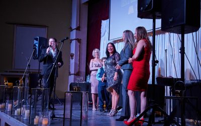 CHARITY RECEIVE C.L.T. AWARD FOR OUTSTANDING WORK IN THE COMMUNITY.