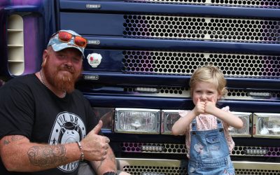 TRUCKERS DRIVE FOR DAISY HELPS CHARITY REACH THEIR DISNEYLAND TARGET.