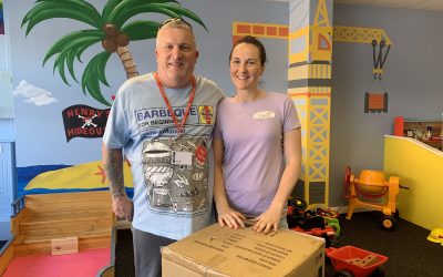 CHARITY DONATE TO LOCAL CHILDRENS PLAY GROUP