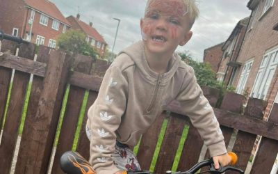 A little surprise for George coming out of the hospital 