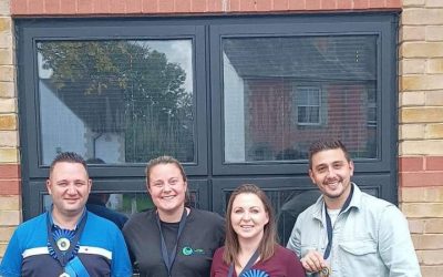 Logic Contract Services employees who took part in The Great South Run