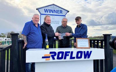 Over 120 people packed into the Paxton Stand at Sedgefield Racecourse