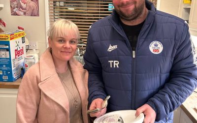 I caught up with Tom Roy and Ann-marie Roy today