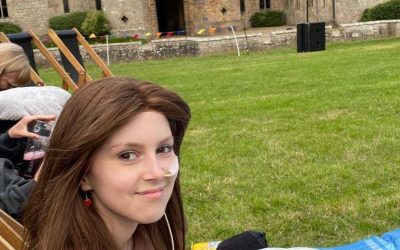 Rebecca and her family to Raby Castle to watch Elvis The Movie