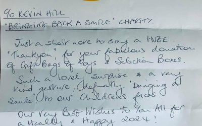 Heartfelt Appreciation: Treetops Children’s Ward Sends Gratitude to Bringing Back A Smile