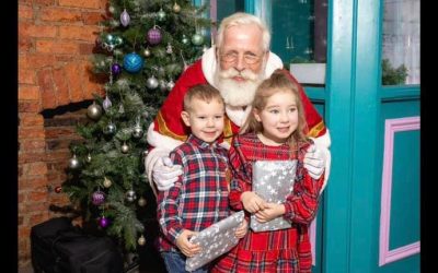 Professional photos from breakfast with Santa!