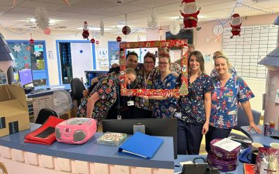 Bringing Back A Smile Brings Holiday Cheer to North Tees Hospital Children’s Ward and Staff