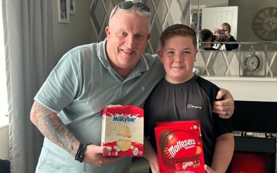Revisiting Bonds of Support: A Heartwarming Easter Greeting for Layton Anderson from Bringing Back A Smile