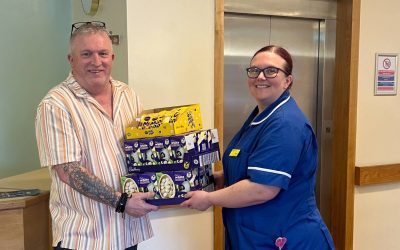 Delivering Smiles and Easter Eggs: A Heartfelt Thanks to Alice House Hospice Staff in Hartlepool from Bringing Back A Smile