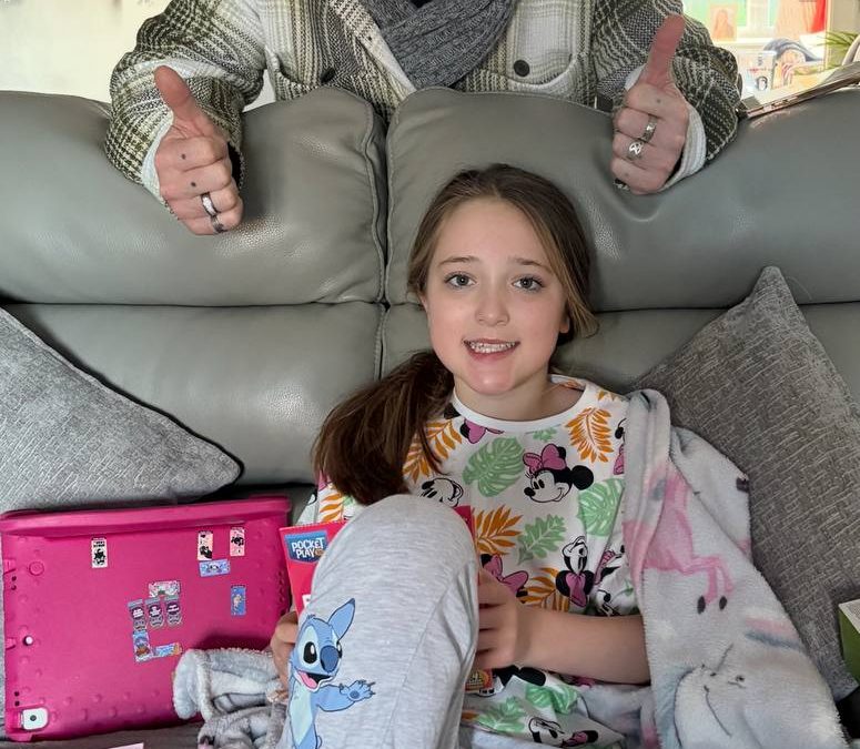 Spreading Christmas Cheer: A Special Surprise for Daisy and Poppy