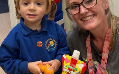 Halloween Treats Delivered with Love to Tudhoe Moor Nursery
