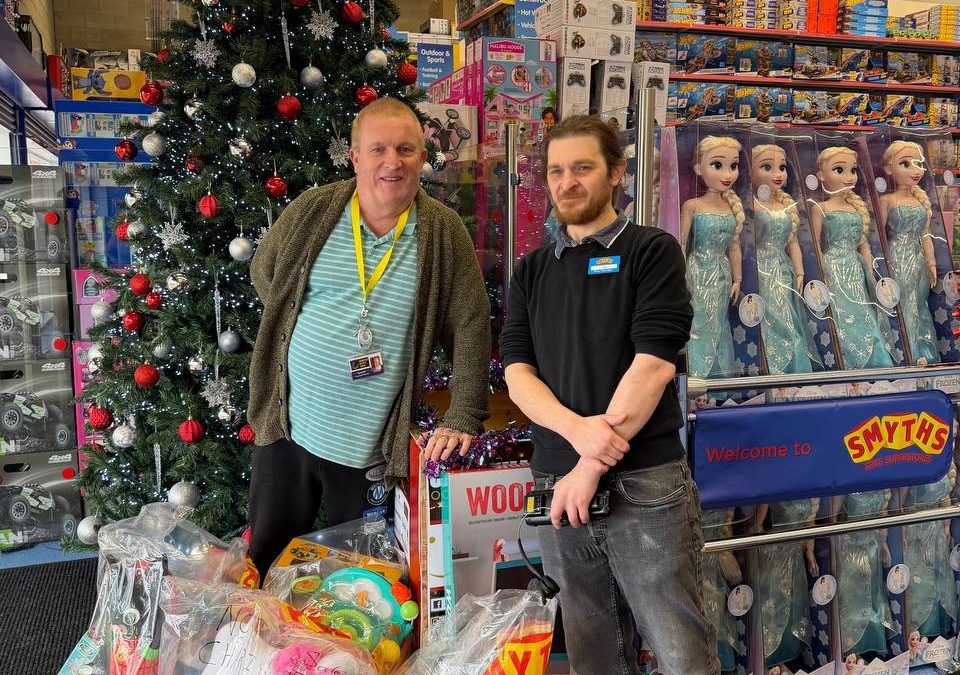 A Big Thank You to Smyths Toys Darlington for Supporting Our Appeal