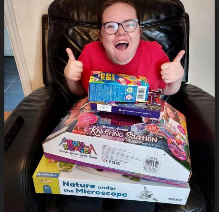 A Lovely Christmas Smile from Freya