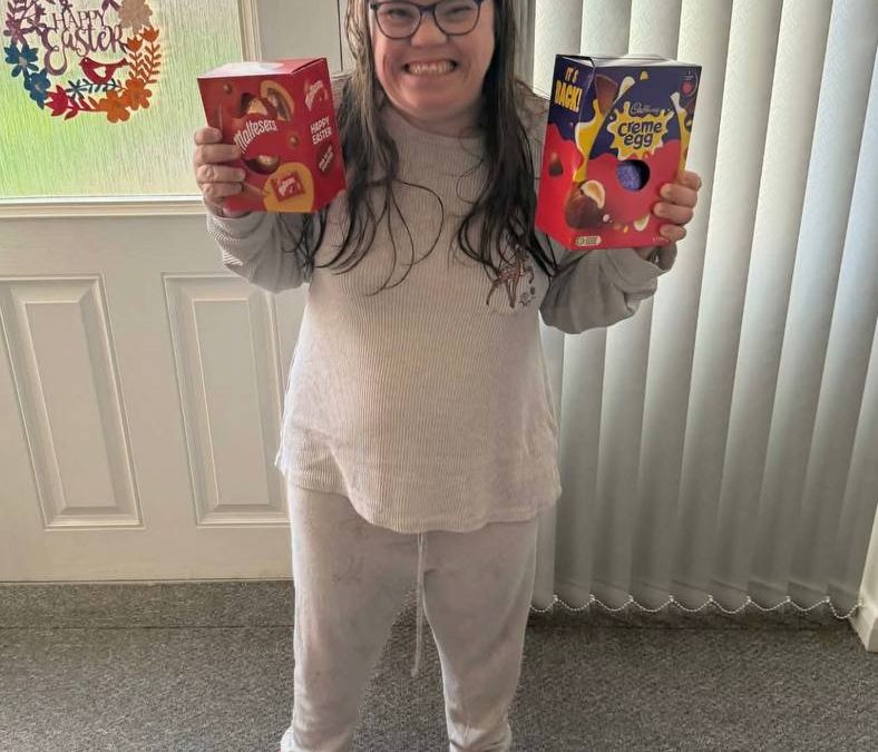 A Special Easter Smile for Freya