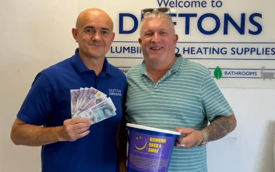 A Fantastic £128.45 Raised by Duftons Plumbing, Spennymoor!