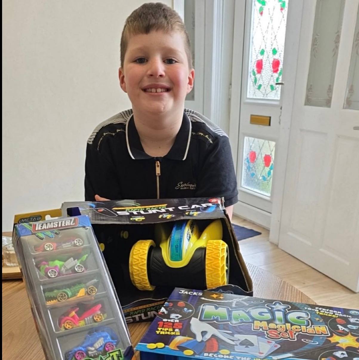 Bringing a Smile to Brave Benjamin