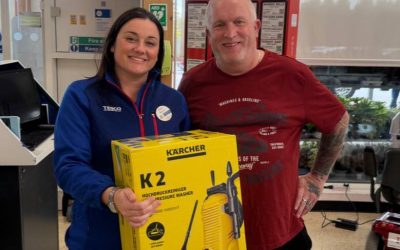 Tesco Charity Champion Deanne Supports Another Raffle